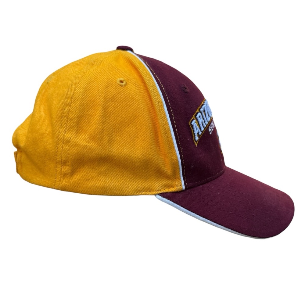 Asu Sun Devils Adjustable Strap Back Cap Maroon &… - image 3